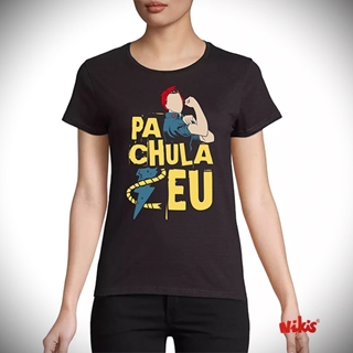 Camiseta moza Nikis Pa Chula Eu - Imaxe 1